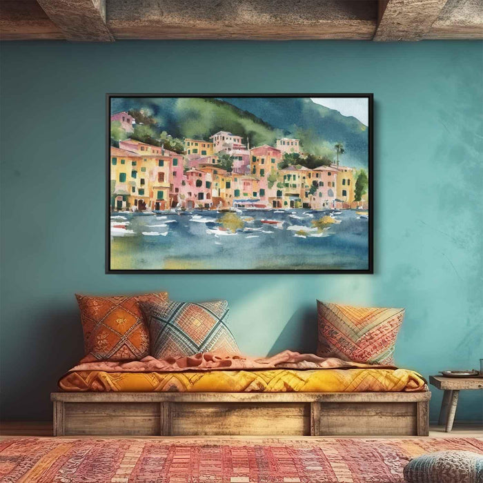 Watercolor Portofino #112 - Kanvah