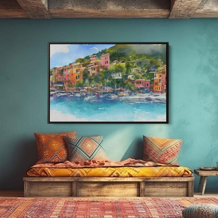 Watercolor Portofino #113 - Kanvah