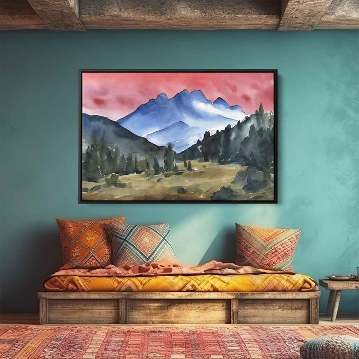 Watercolor Rocky Mountains #110 - Kanvah