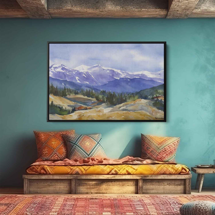 Watercolor Rocky Mountains #113 - Kanvah
