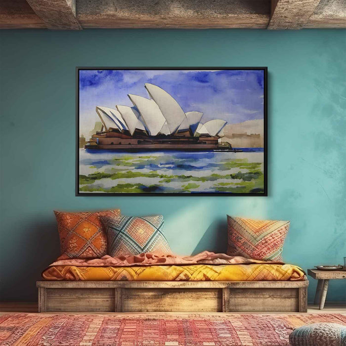 Watercolor Sydney Opera House #113 - Kanvah