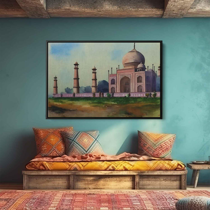 Watercolor Taj Mahal #115 - Kanvah
