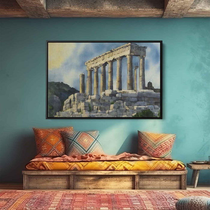 Watercolor Acropolis #112 - Kanvah