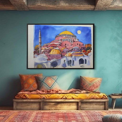 Watercolor Hagia Sophia #115 - Kanvah