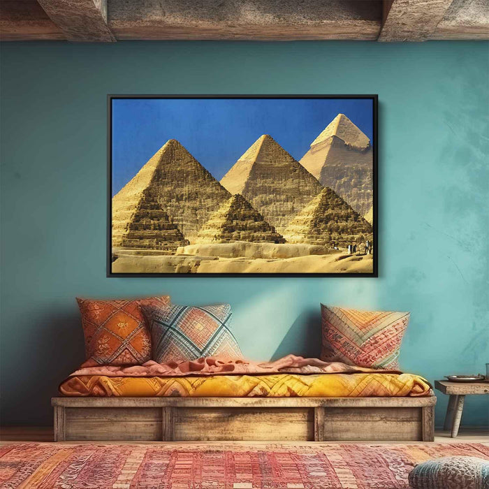 Watercolor Pyramids of Giza #106 - Kanvah