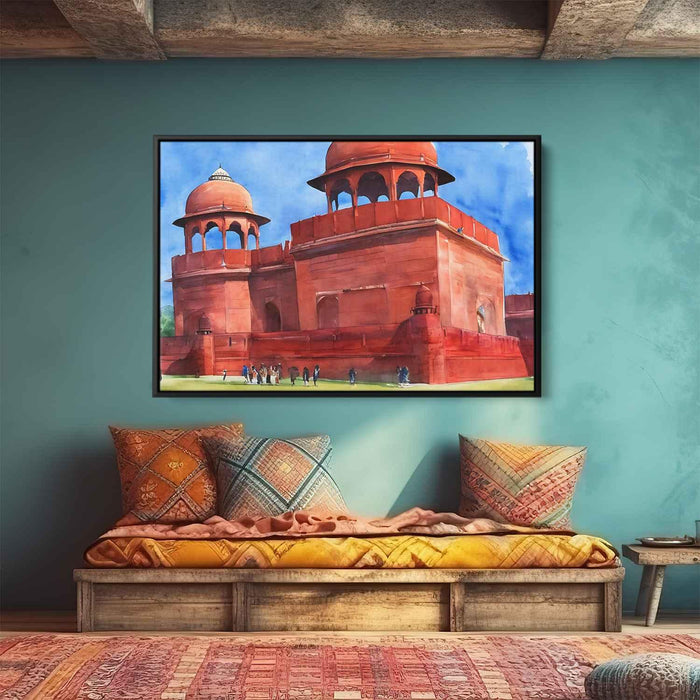 Watercolor Red Fort #115 - Kanvah