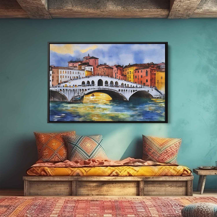 Watercolor Rialto Bridge #105 - Kanvah