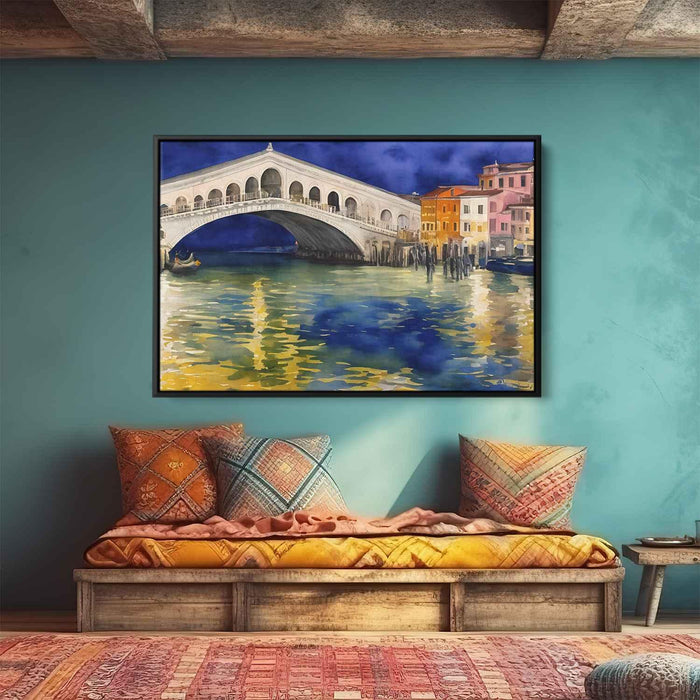 Watercolor Rialto Bridge #113 - Kanvah