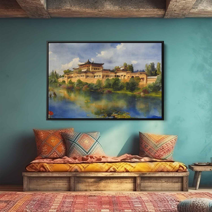 Watercolor Summer Palace #113 - Kanvah