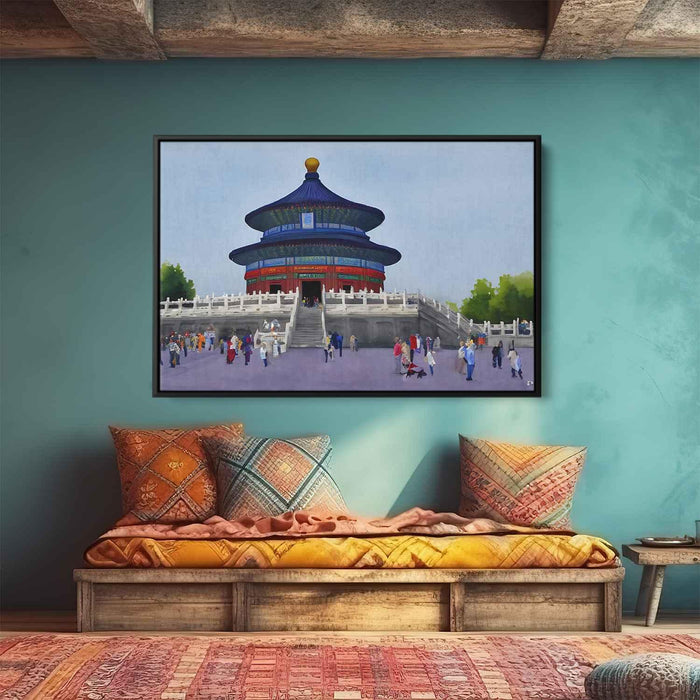 Watercolor Temple of Heaven #123 - Kanvah