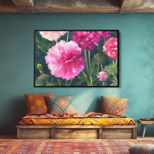 Watercolour Painting Carnations #112 - Kanvah