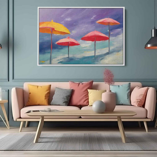 Abstract Beach Umbrellas #105 - Kanvah