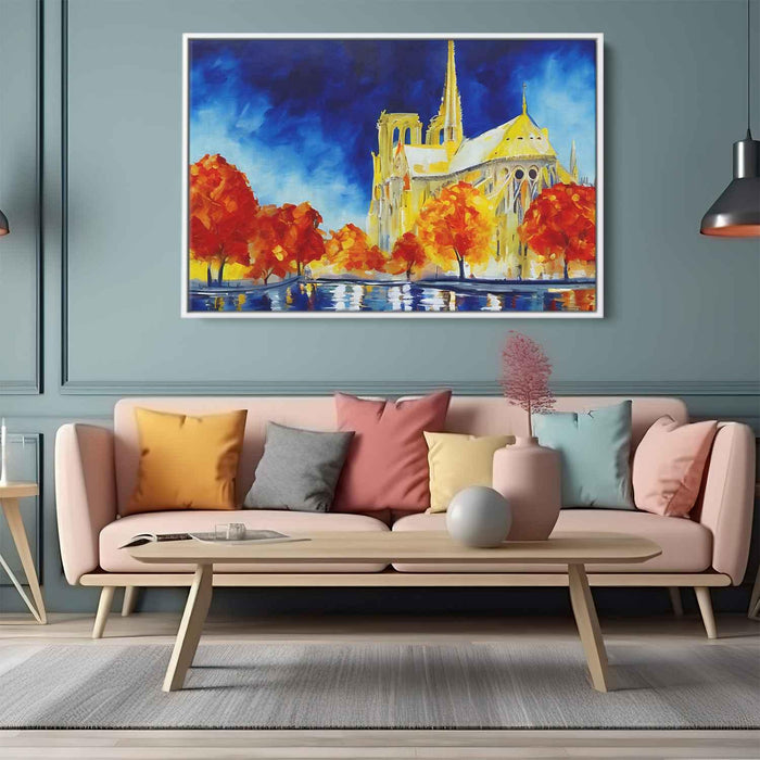 Abstract Notre Dame Cathedral #106 - Kanvah
