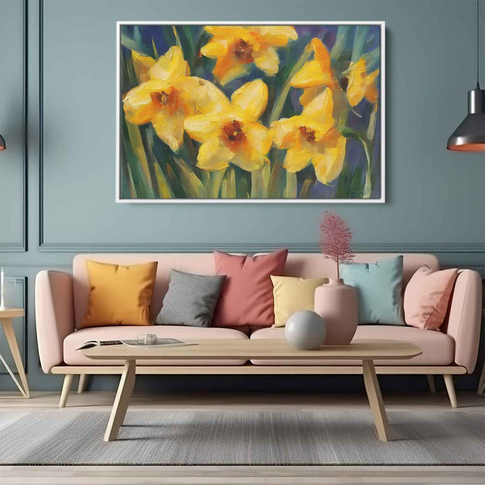 Abstract Daffodils #112 - Kanvah