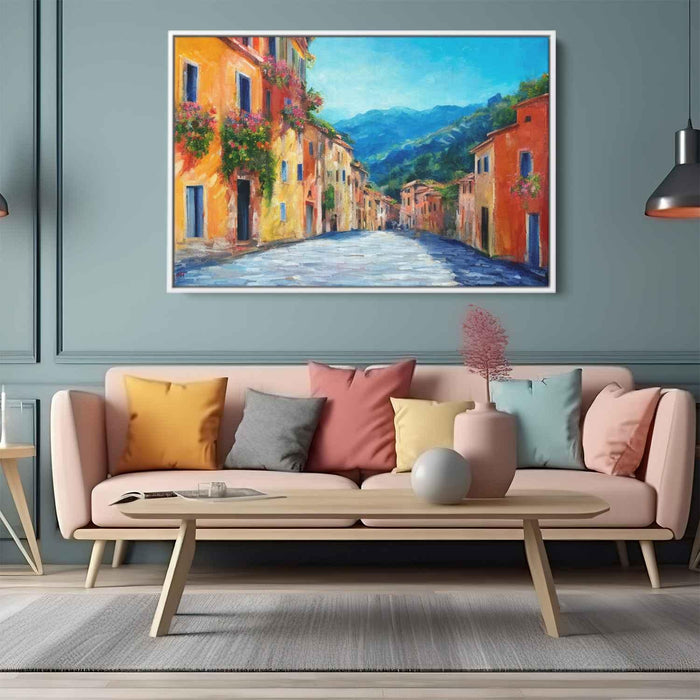 Abstract Portofino Streets #123 - Kanvah