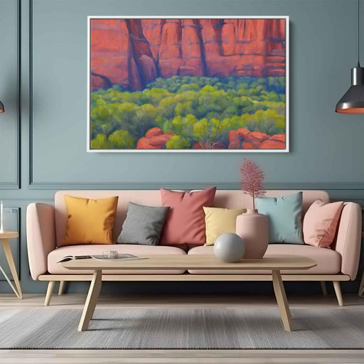 Abstract Sedona Red Rocks #113 - Kanvah