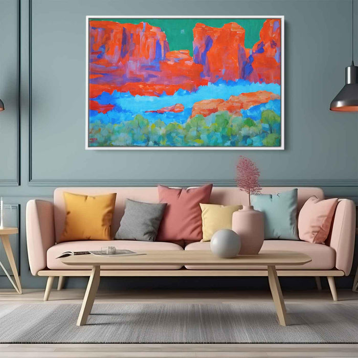 Abstract Sedona Red Rocks #115 - Kanvah