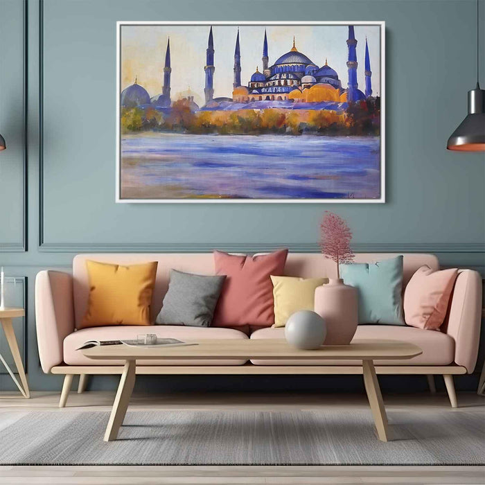 Abstract Blue Mosque #115 - Kanvah