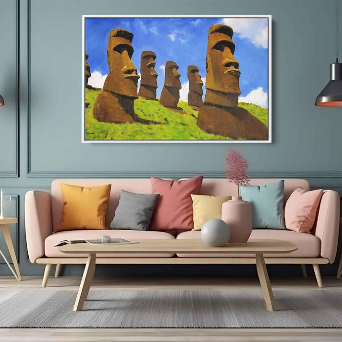 Abstract Moai of Easter Island #113 - Kanvah