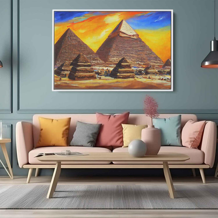 Abstract Pyramids of Giza #112 - Kanvah