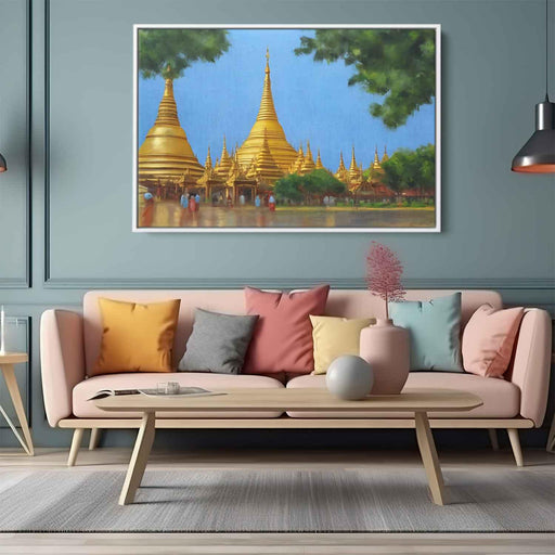 Abstract Shwedagon Pagoda #108 - Kanvah