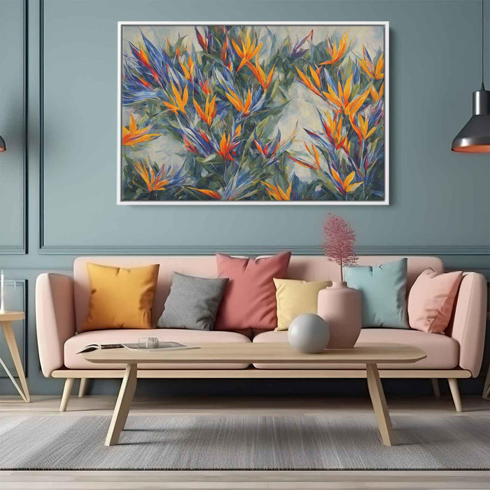Contemporary Oil Birds of Paradise #105 - Kanvah
