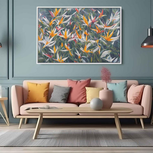 Contemporary Oil Birds of Paradise #106 - Kanvah