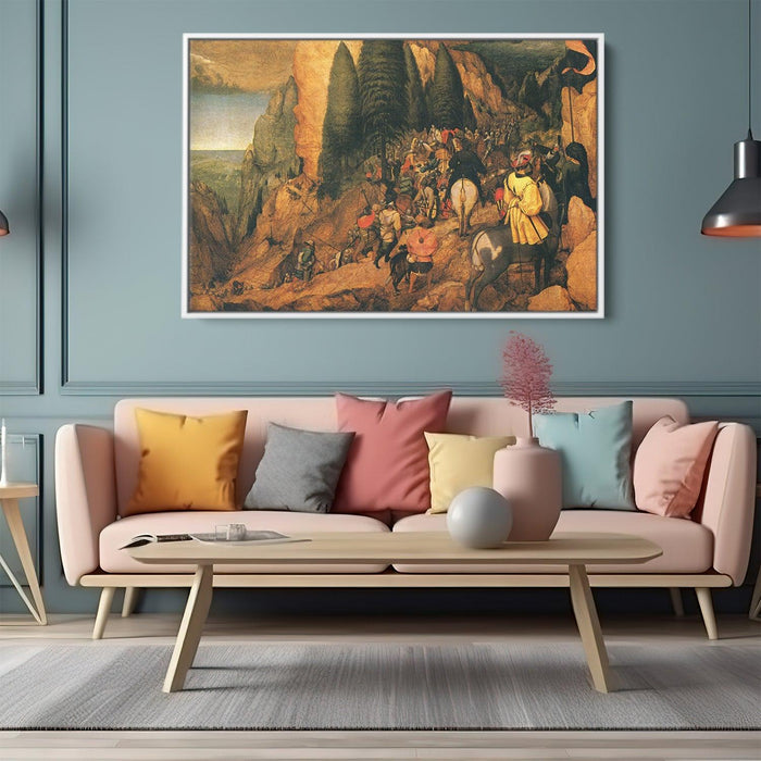 Conversion of St. Paul by Pieter Bruegel the Elder - Canvas Artwork