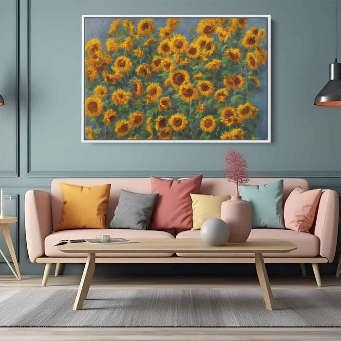 Enchanting Abstract Sunflowers #108 - Kanvah