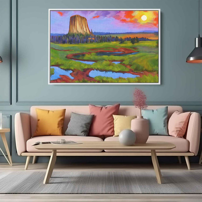 Impressionism Devils Tower #106 - Kanvah