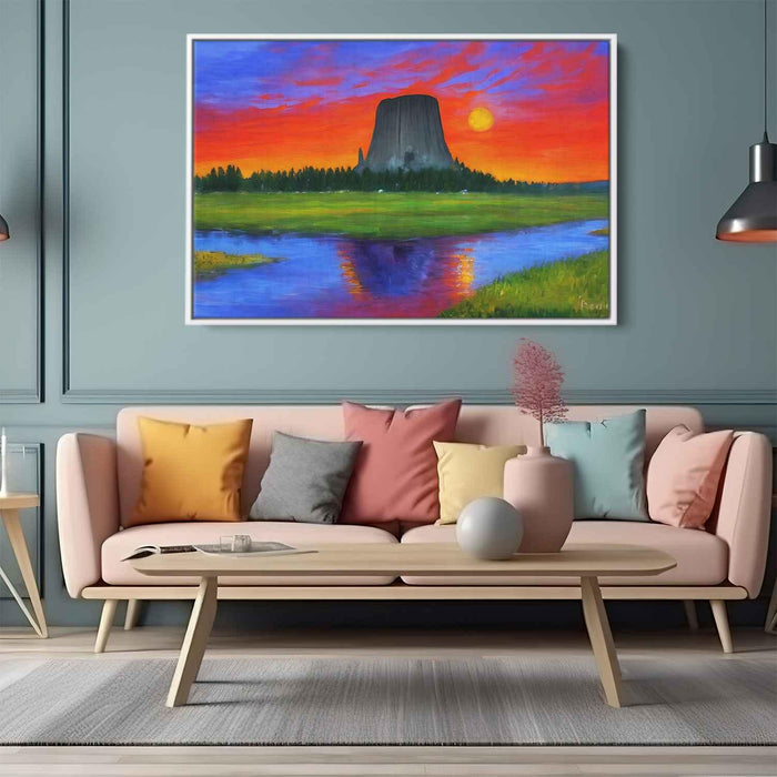 Impressionism Devils Tower #113 - Kanvah