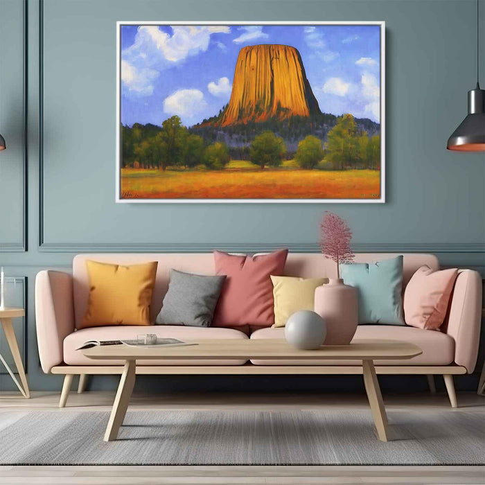 Impressionism Devils Tower #123 - Kanvah