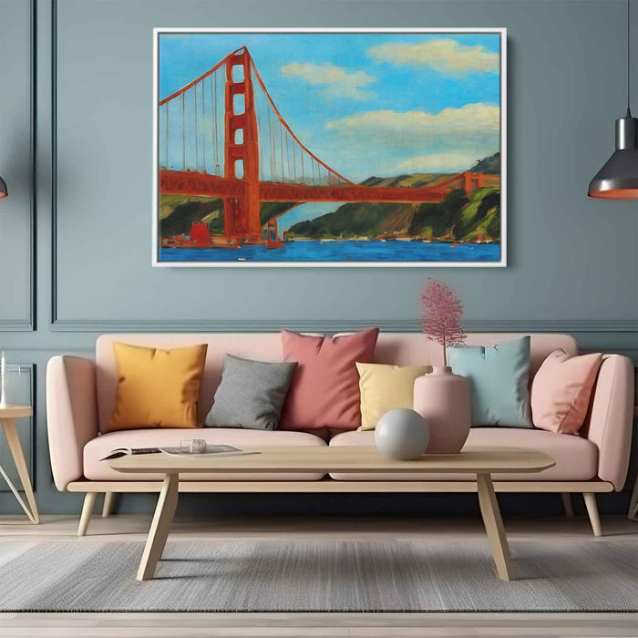 Impressionism Golden Gate Bridge #113 - Kanvah