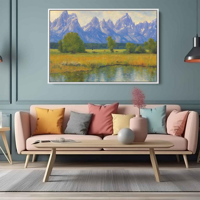 Impressionism Grand Tetons #106 - Kanvah