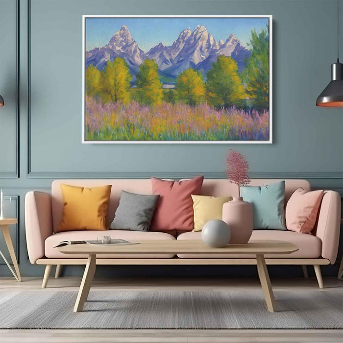 Impressionism Grand Tetons #113 - Kanvah