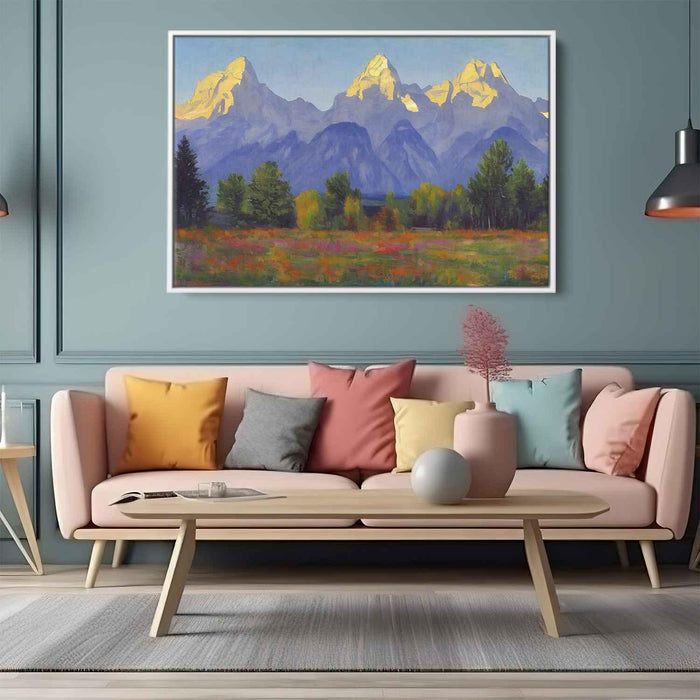 Impressionism Grand Tetons #123 - Kanvah