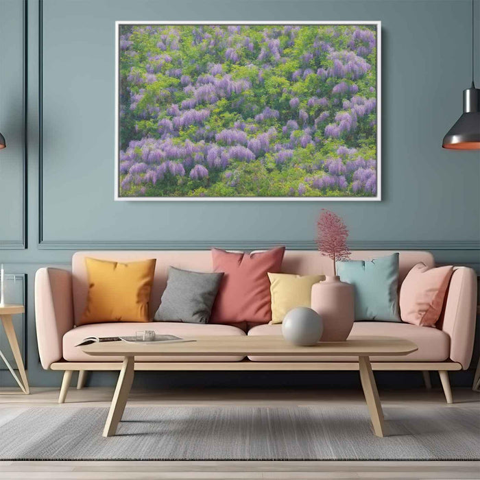 Impressionist Oil Wisteria #113 - Kanvah