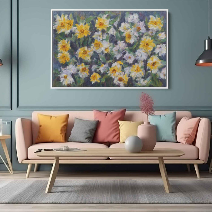Modern Oil Daffodils #106 - Kanvah