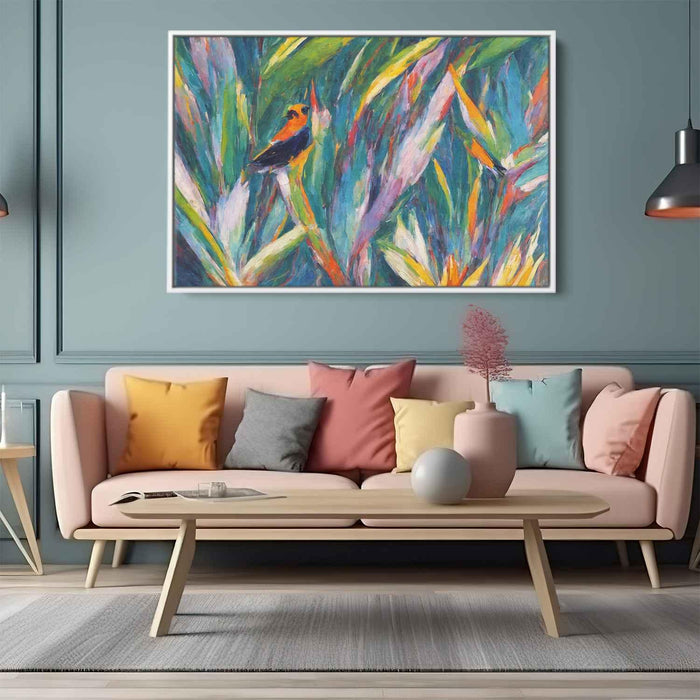 Birds of Paradise Oil Painting #113 - Kanvah