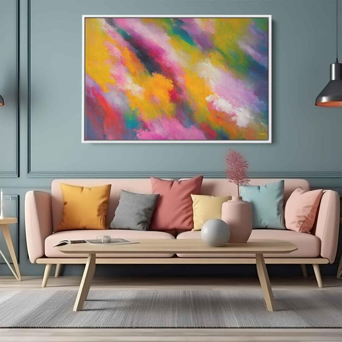 Pink Abstract Painting #123 - Kanvah