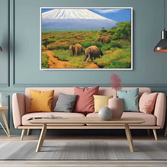 Realism Mount Kilimanjaro #106 - Kanvah