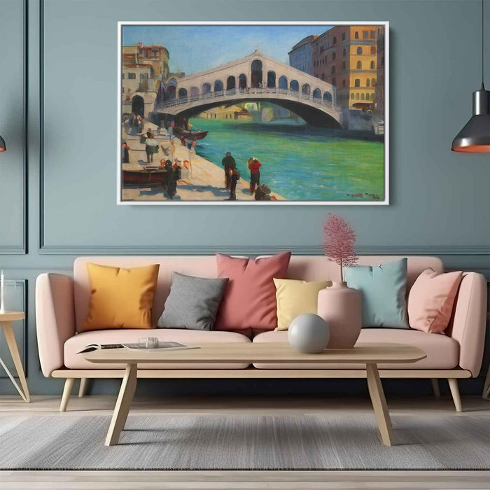 Realism Rialto Bridge #123 - Kanvah