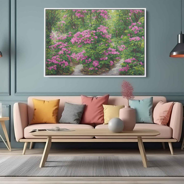 Realistic Oil Rhododendron #113 - Kanvah