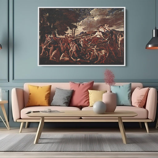 The Triumph of Flora by Nicolas Poussin - Canvas Artwork