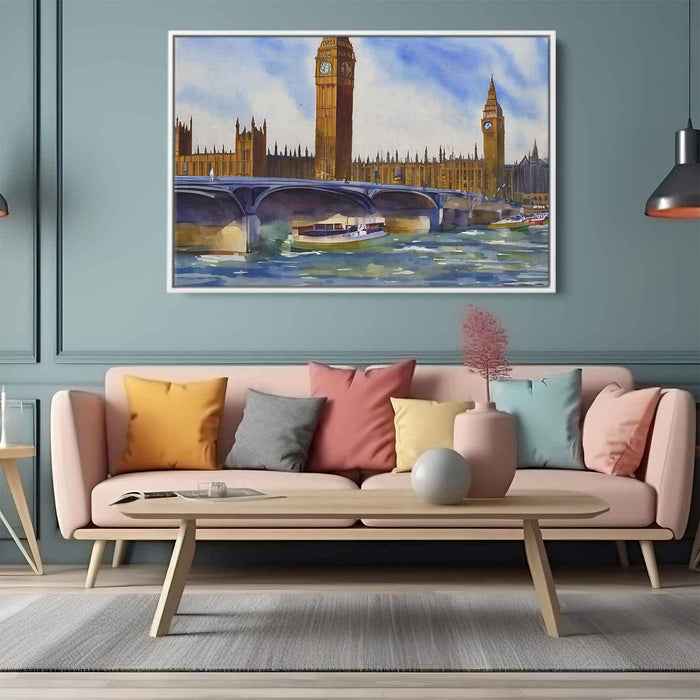 Watercolor Big Ben #105 - Kanvah