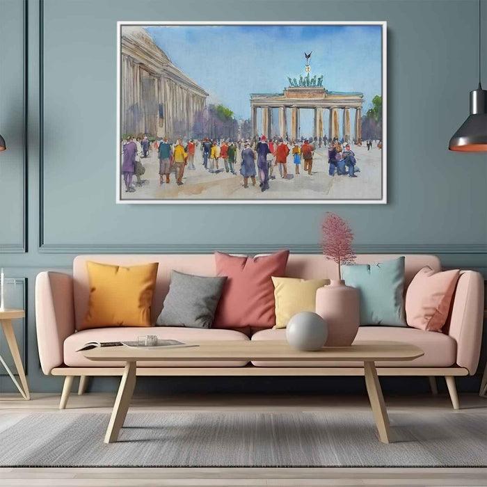 Watercolor Brandenburg Gate #105 - Kanvah