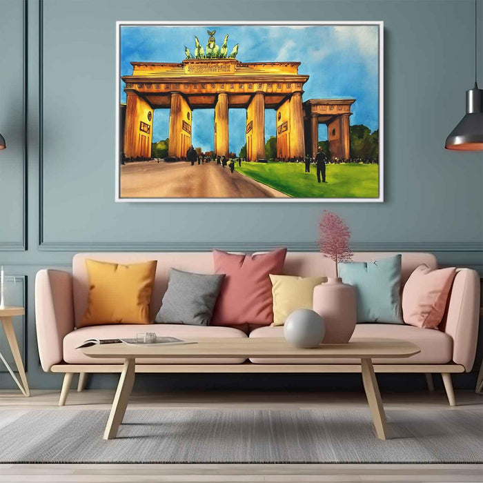 Watercolor Brandenburg Gate #113 - Kanvah