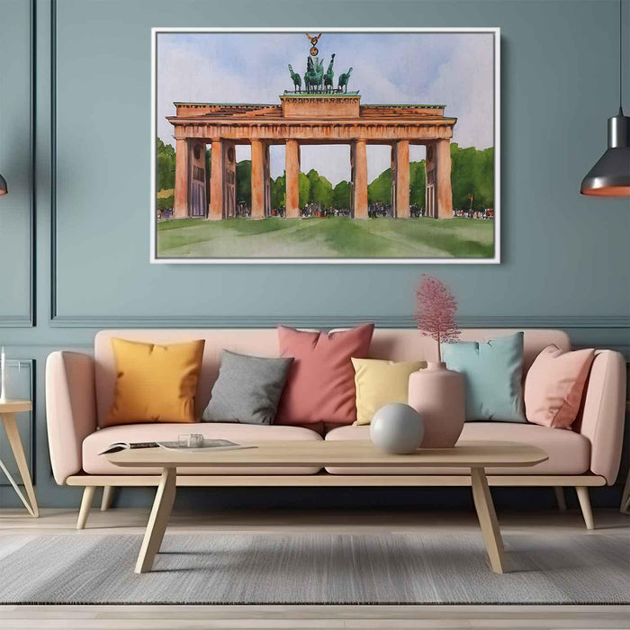 Watercolor Brandenburg Gate #115 - Kanvah