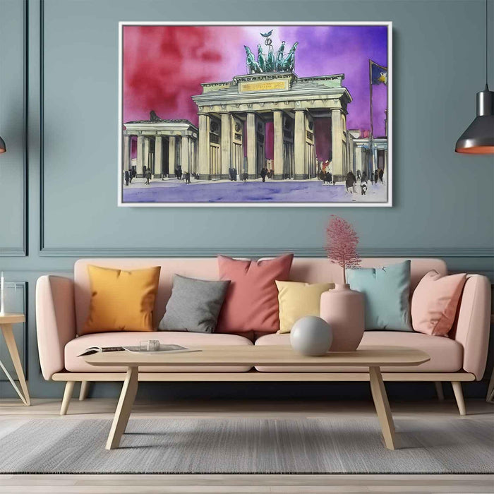 Watercolor Brandenburg Gate #123 - Kanvah