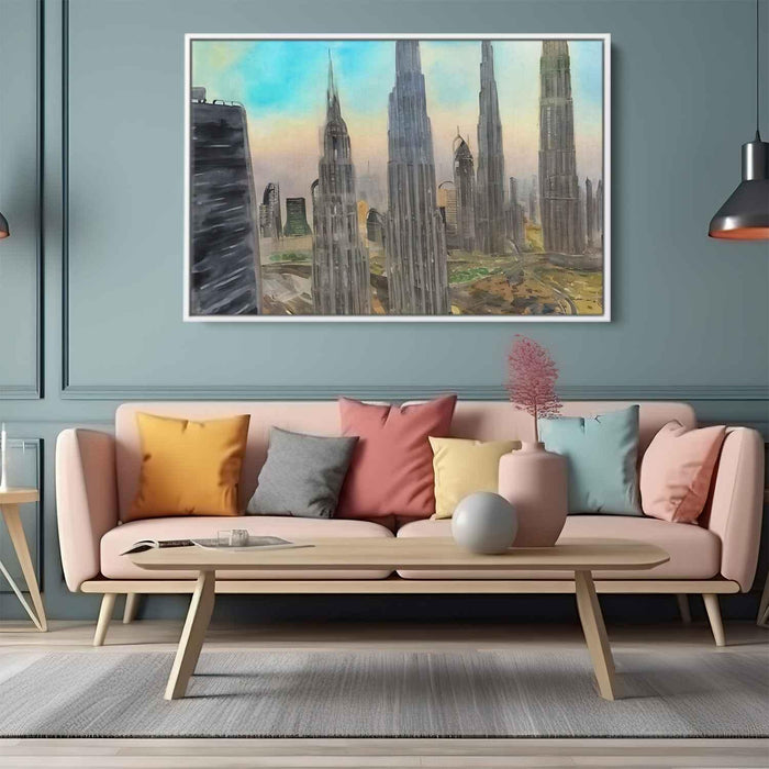 Watercolor Burj Khalifa #112 - Kanvah